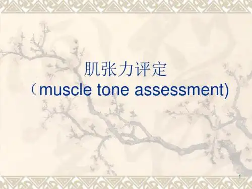 肌张力评定.ppt
