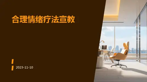 合理情绪疗法宣教