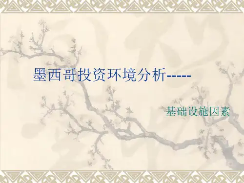 墨西哥投资环境分析