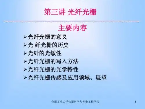 三、光纤光栅