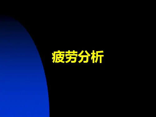 Workbench中文讲义——疲劳分析