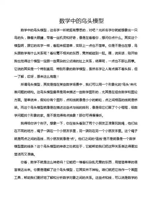 数学中的鸟头模型