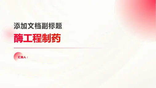 第6章 酶工程制药(二)