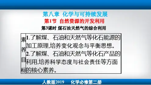 8.1.3煤石油天然气的综合利用课件高一下学期化学人教版