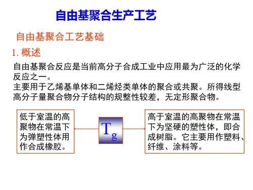 自由基聚合生产工艺