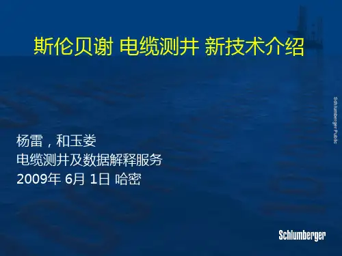 斯伦贝谢新技术简介_2009-06-01