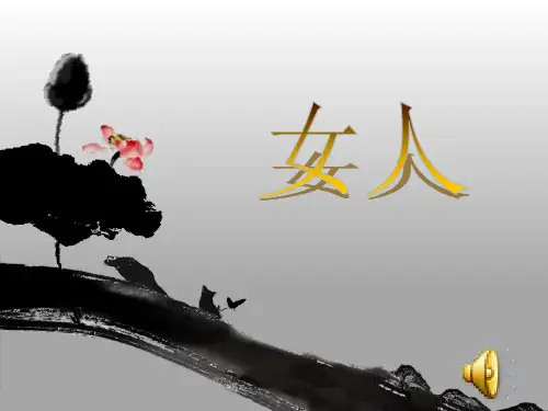 女人ppt