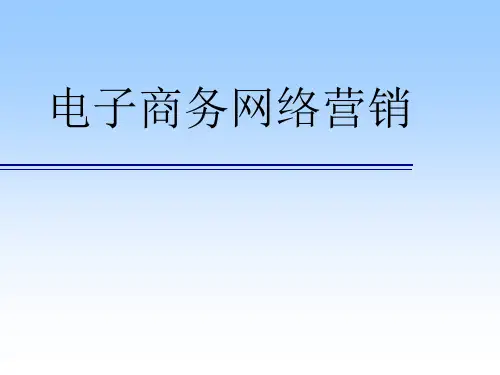 《电子商务网络营销》PPT课件