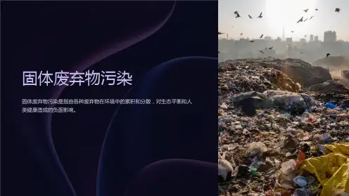 《固体废弃物污染》课件