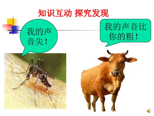 苏科物理八年级上册第一章二、乐音的特性(共30张PPT)