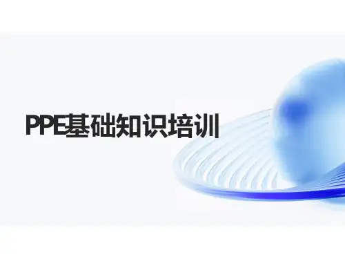PPE基础知识培训