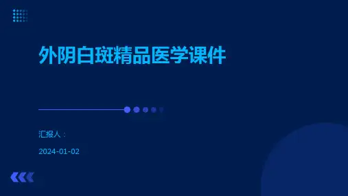 外阴白斑精品医学课件