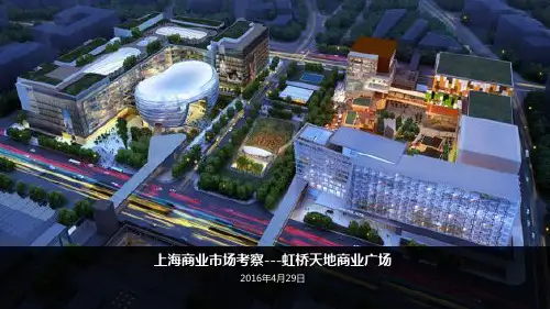 2016上海虹桥天地商业广场商业考察