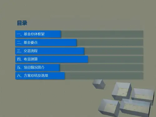 房地产项目不良资产处置专项基金-2022年学习资料