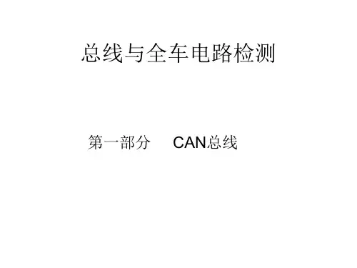 一、CAN总线ppt课件