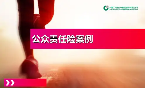 公众责任险PPT课件