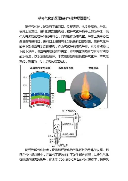 秸秆气化炉原理秸秆气化炉原理图纸
