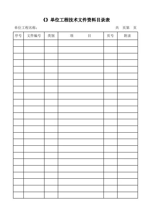 福建省市政工程内页施工常用表格-secret