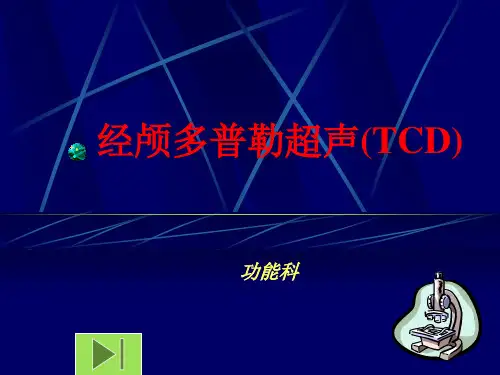 经颅多普勒超声(TCD)课件