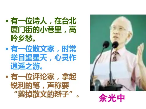 听听那冷雨ppt课件(32张)