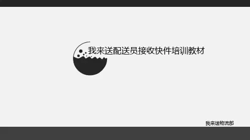物流配送培训课件