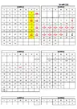 2018年日历表(含阴历)-排班表