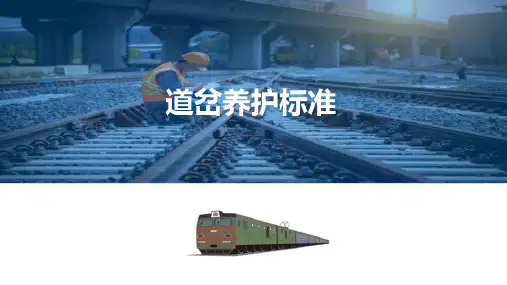 铁路道岔检查与养护—道岔养护标准