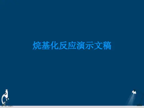 烷基化反应演示文稿