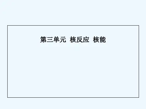 核反应和核能 PPT课件