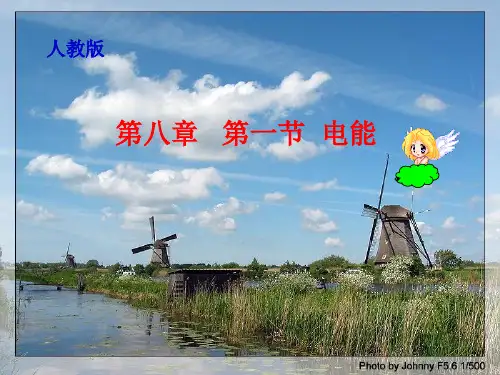 第八章 电能ppt