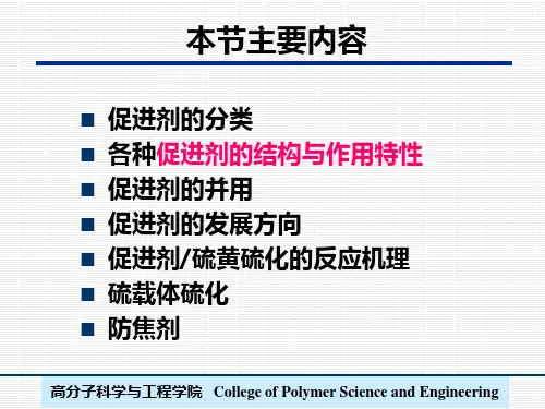 硫化促进剂解析ppt课件.ppt