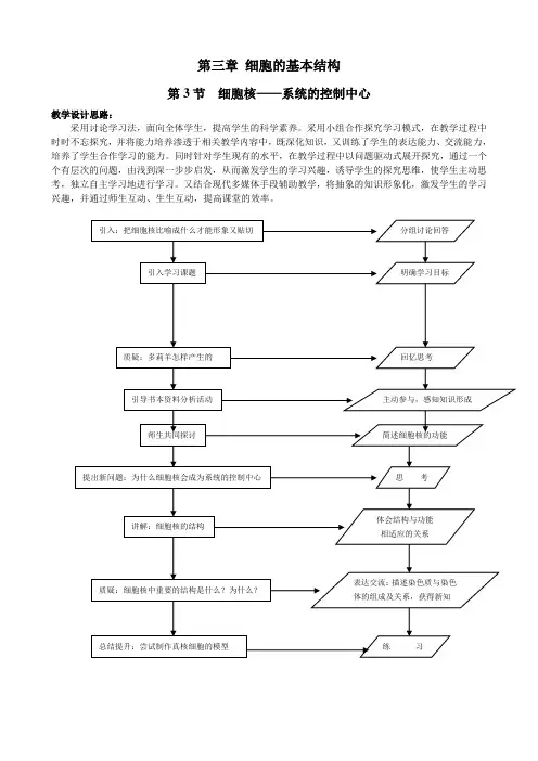 高一生物《必修1 第3章第3节》