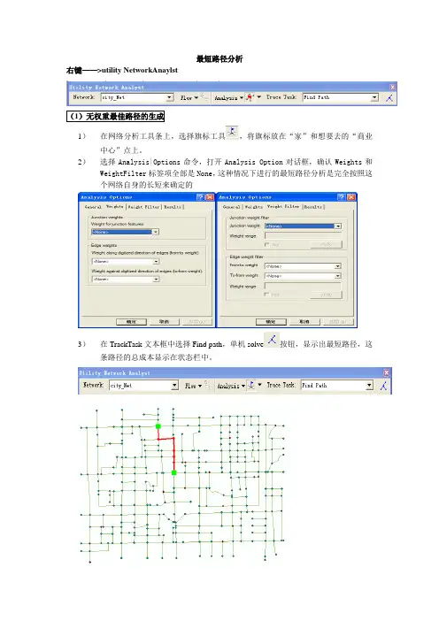 最短路径分析