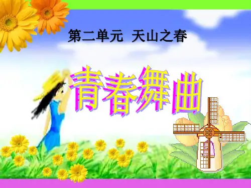 青春舞曲 PPT优秀课件