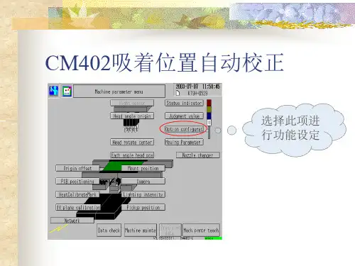 CM402主要问题处理笔记.ppt
