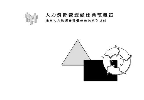 麦肯锡—人力资源最佳典范