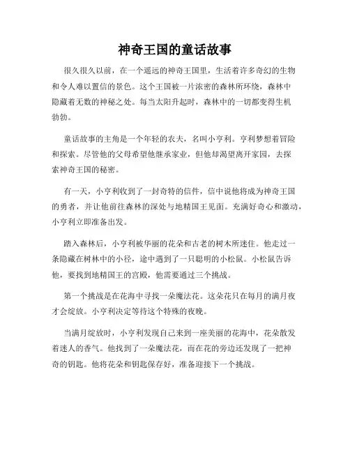 神奇王国的童话故事