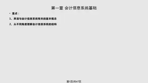 信息系统概述PPT课件