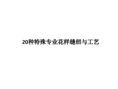 中法时尚家时尚与艺术商学20种特殊专业花样缝纫与工艺
