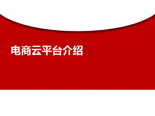 电商云平台介绍