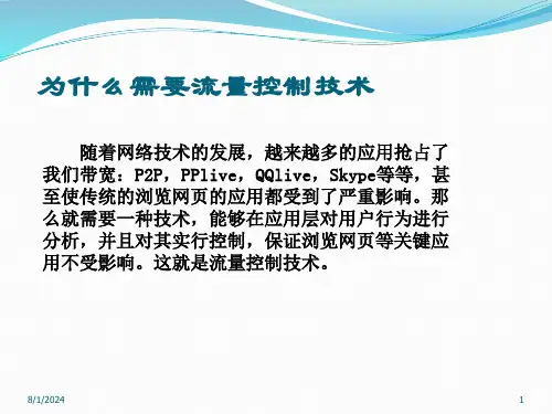 浅析流量控制技术