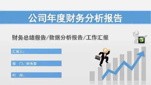 年度财务报表分析模板