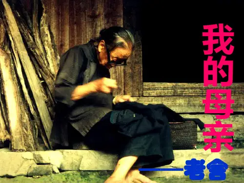 《我的母亲》 老舍 