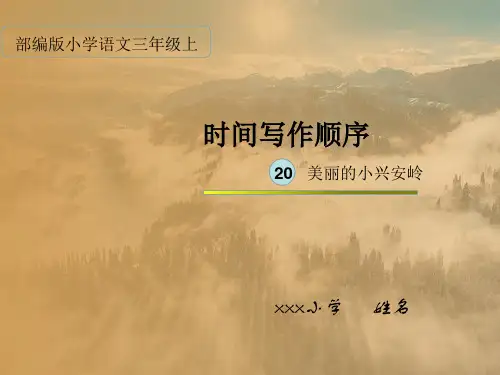 时间顺序作文及范例