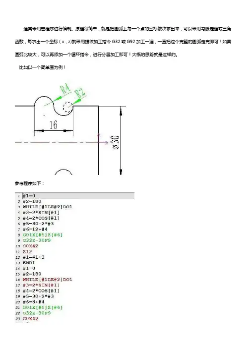 数控车床圆弧螺纹怎么编程【技巧】