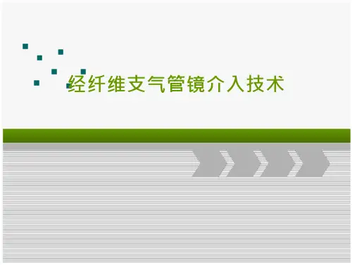 25_经纤维支气管镜介入技术