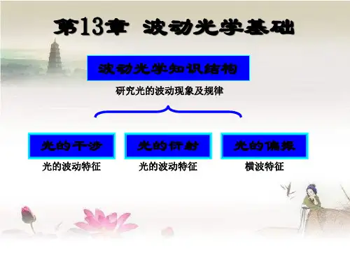 大学物理波动光学 PPT