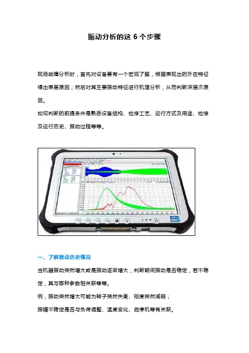 振动分析的这6个步骤