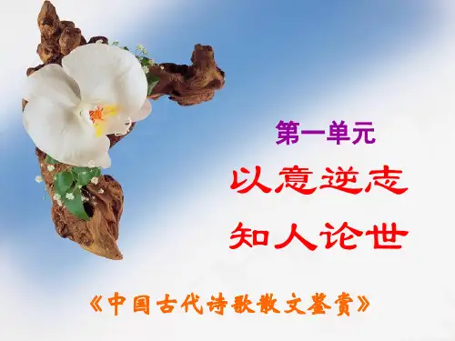 人教版选修《中国古代诗歌散文欣赏》第一单元《长恨歌》课件(88张PPT)