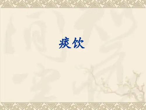 中医内科学 痰饮